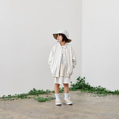 last one!サイズ110【MOUN TEN.】organic stripe blouson（サイズ110・125・140）