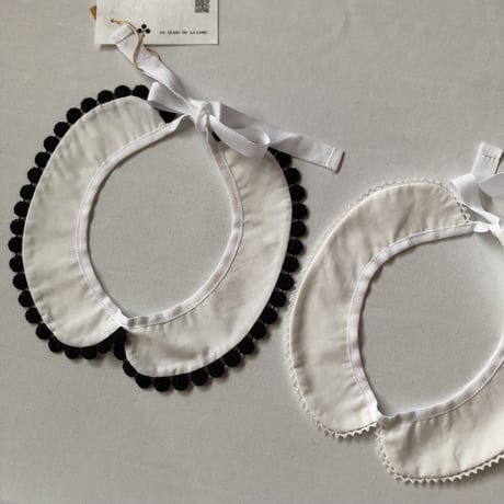 【AU CLAIR DE LA LUNE】襟（white）
