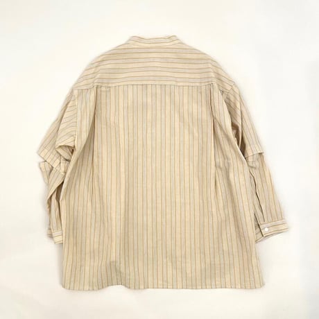 【MOUN TEN.】stripe detachable shirt（サイズ110、125、140・0・1）