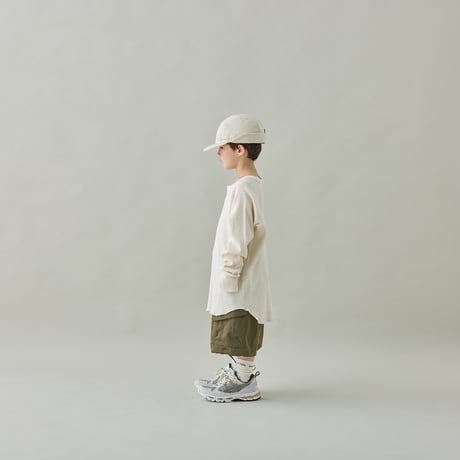 【MOUN TEN.】eco rib longsleeve(re-cotton) (サイズ110・125・140）