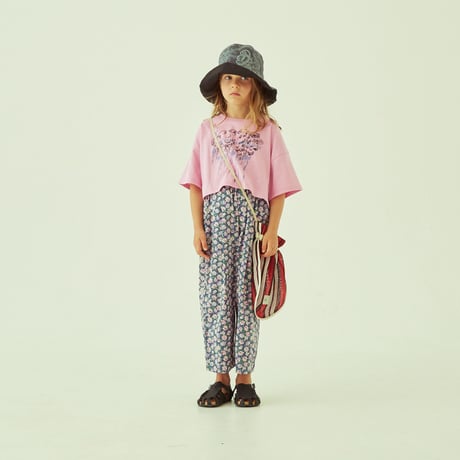 last One！サイズ52cm【eLfinFolk】FLORA twill tulip HAT(charcoal/サイズ52㎝、54㎝、58cm)