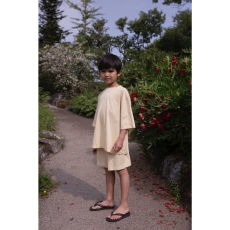 【Façade】 Mido(runner shorts）( Butter/サイズ2Y・3Y・4Y・5Y・6/8Y・8/10Y )