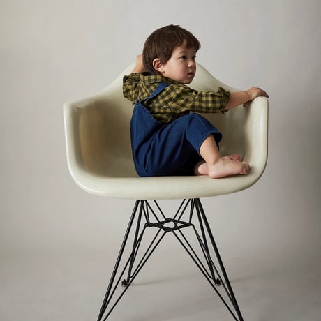 【COZMO】Herringbone denim baby overalls