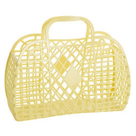 【Sun Jellies】 Retro  BASKET  Large size