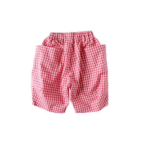 【folkmade】 Glingham Puff Short (サイズS、M、L、LL)