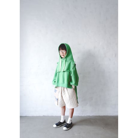 【michirico】Quilting Three pocket  half pants(サイズM・L・XL・XXL）