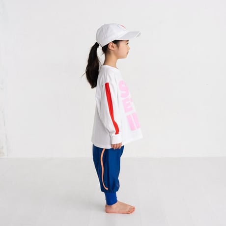 last one!サイズSS【ME.TO】×Jun　SOMETHING　ラインロングTシャツ（サイズSS、S、M）