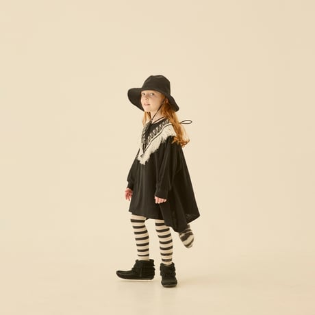 【eLfinFolk】ZigZag Fringe Long Tee(サイズ95、110、125）