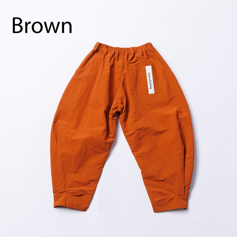 nunuforme】 ヘムタックカーブパンツ(サイズ105、115、125、135，145）