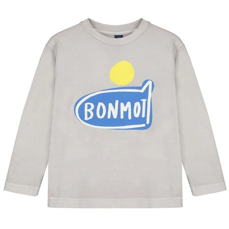 【BONMOT】T-shirts bonmot plane（サイズ4-5Y、6-7Y、8-9Y、10-11Y)