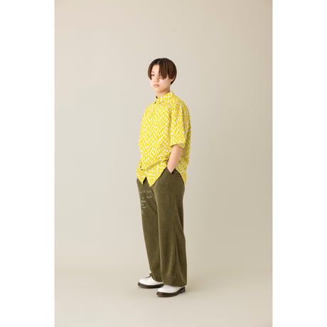 【folkmade】embroidery pile pants(サイズS、M、L、LL、F)