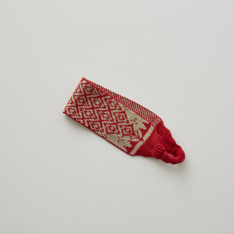 last one!サイズS【eLfinFolk】 Folklore knit turban(サイズS、M）