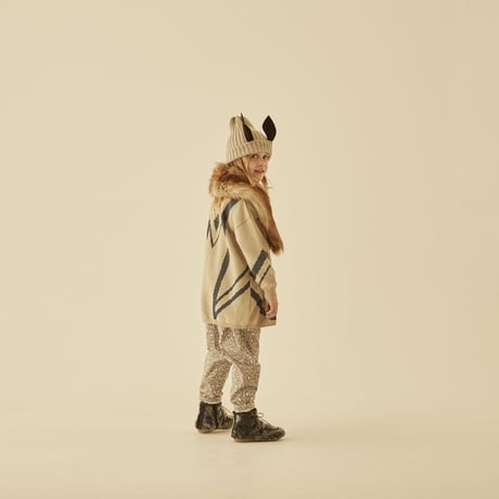 last one！110【eLfinFolk】 Fox Knights jacquard cardigan(サイズ110、130）