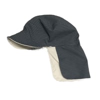 【MOUN TEN.】 reversible sunshade cap(for baby)(greige x charcoal)
