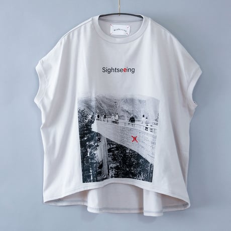 last One！サイズM【michirico】 photo print big T(サイズM)