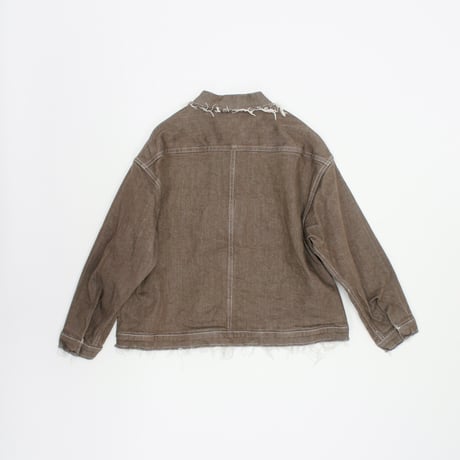 【MOUN TEN.】denim work blouson(organic cotton)　(サイズ110・125・140）