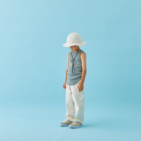 last one!サイズ110【MOUN TEN.】organic wide cropped jeans（サイズ110・140・０）