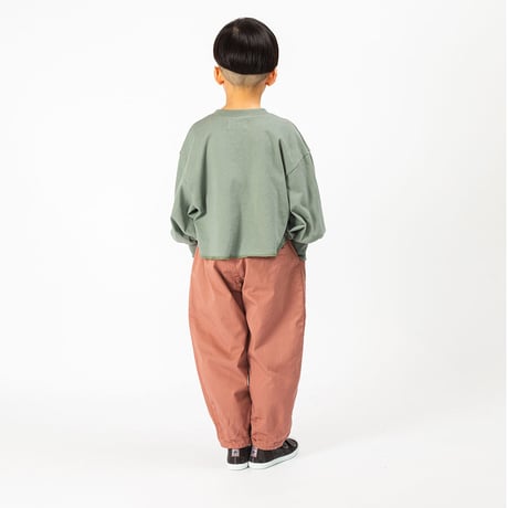 【mimi poupons】ショート丈L/S　TEE（サイズS、M）