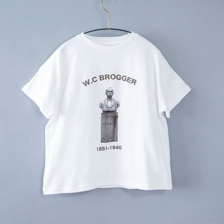 【michirico】 W.C BROGGER T オフホワイト　(サイズL～XXL)