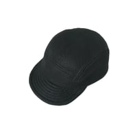 【MOUN TEN.】 double russell mesh jetcap　（black）