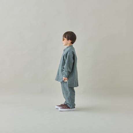【MOUN TEN.】cotton tweed easy pants(サイズ110・125・140・0・１）