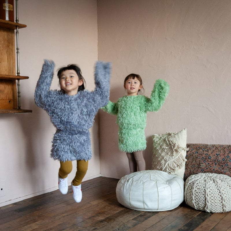 ＆pal】2WAYファーカーディガン（サイズM,L、XL) | ichi