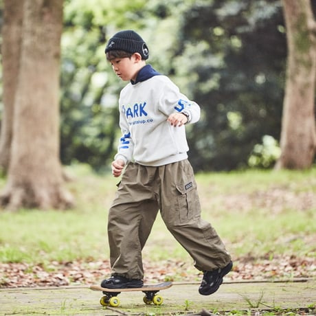 【The park shop】３D SNOW CREW (サイズ105～145）