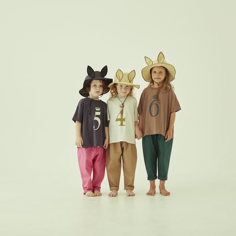 【eLfinFolk】 Number Tee for Birthday（charcoal）