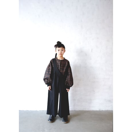 【michirico】Chocolate check shirts(サイズL・XL・XXL)
