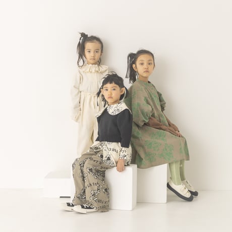 【folkmade】dans la foret check print pants(サイズM、L)