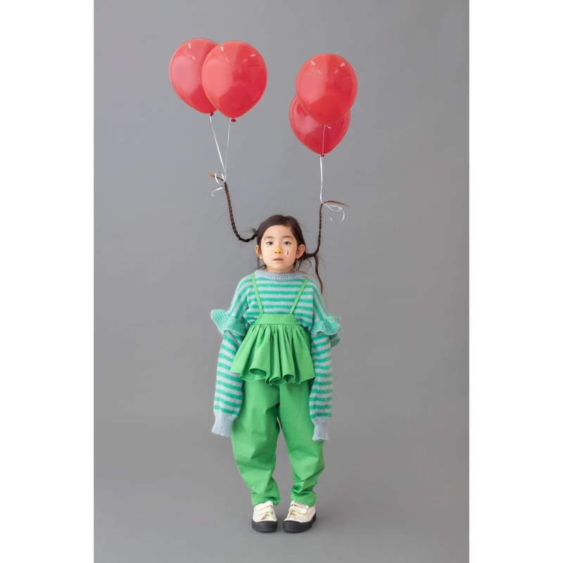 folkmade】salopette（green/サイズS、M、L、LL) | ichi