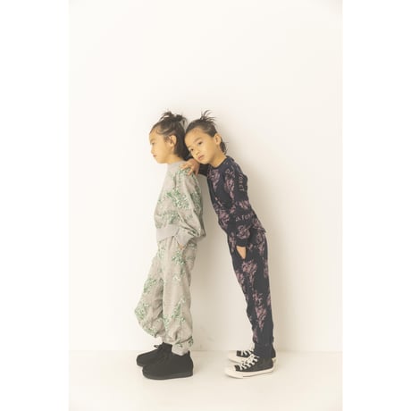 last one!サイズS【folkmade】dans la foret print jersey long-T(サイズS、M、L、LL)