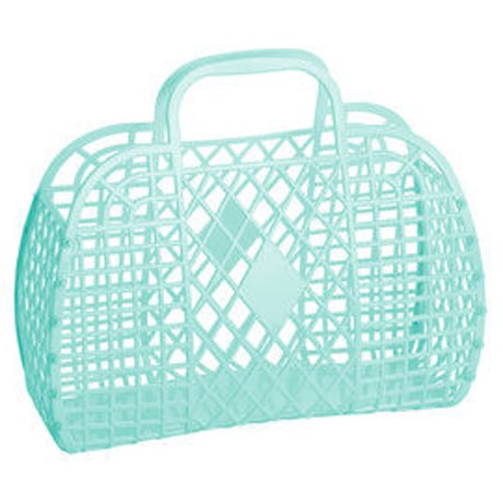 【Sun Jellies】 Retro  BASKET  Large size