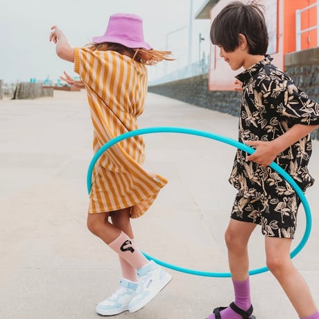 【SPROET&SPROUT】Dress smock stripe(サイズ4・6・8Y)