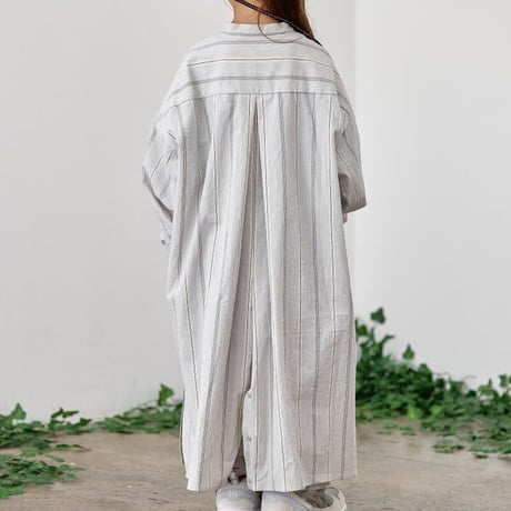 last one!サイズ０【MOUN TEN.】organic stripe dress（サイズ0・1）
