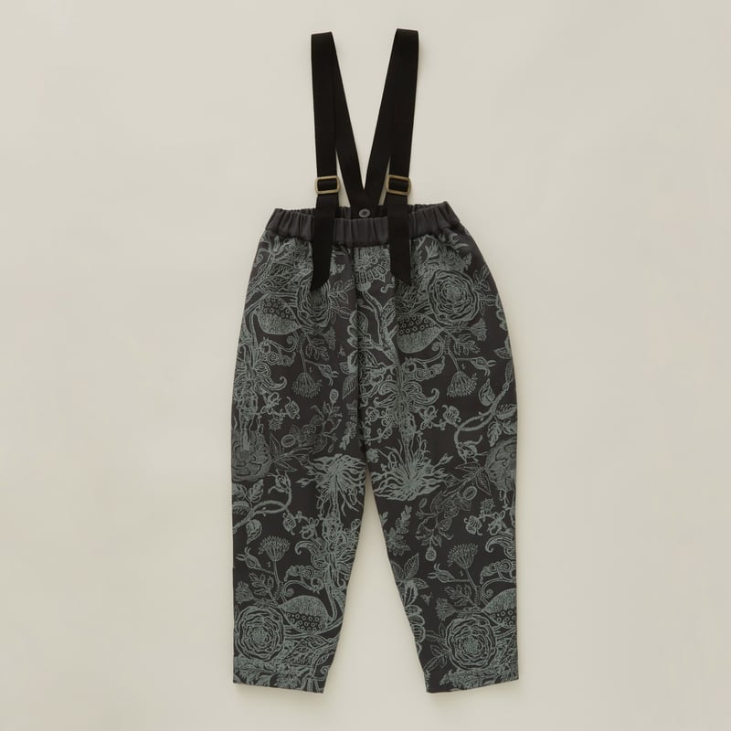 eLfinFolk FLORA twill suspenders pants-