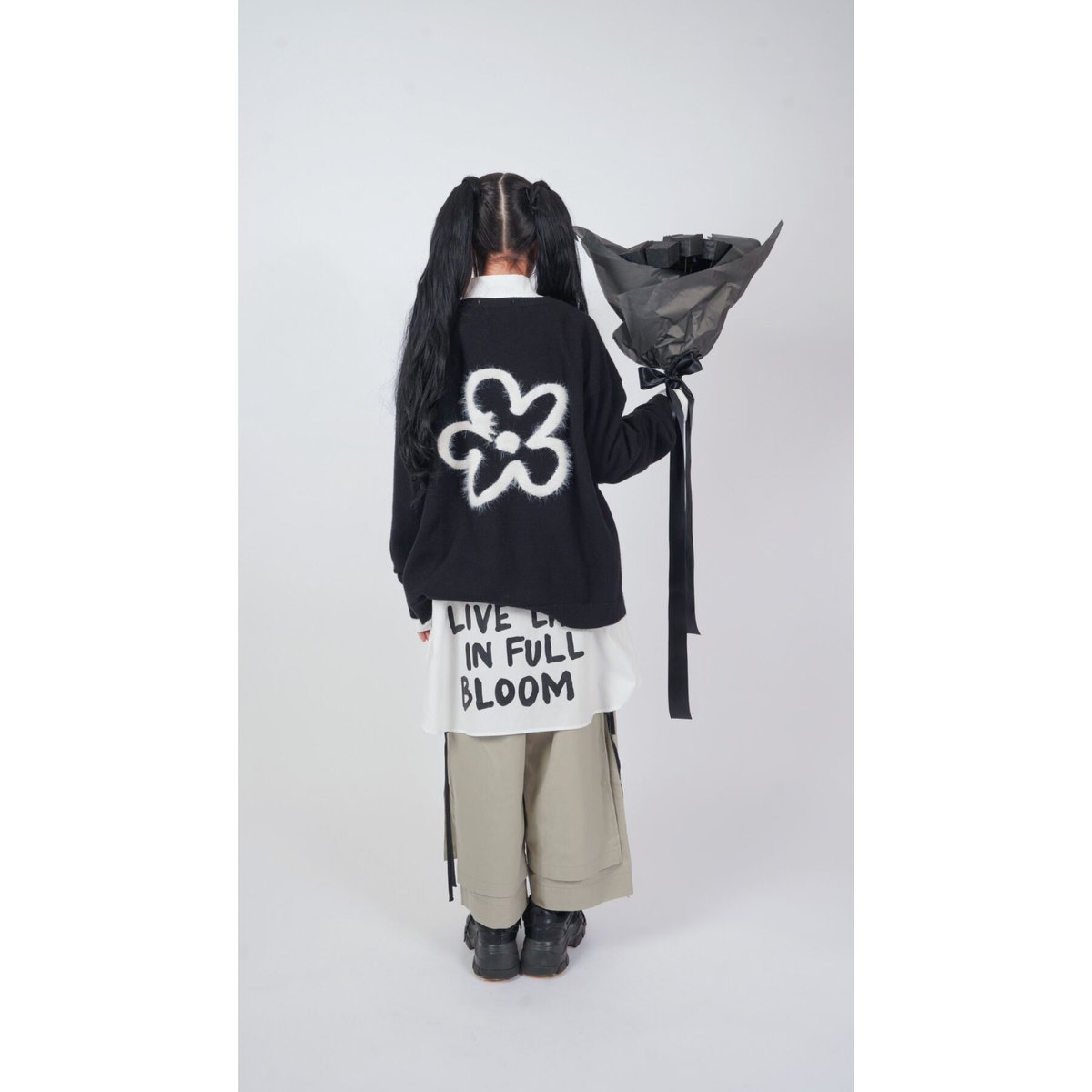 ※yun【新品】UNIONINI ユニオニーニ ブラウス 6-8y UNIONINI】casual pants(khaki/サイズ6-8Y、8-10Y、10-1