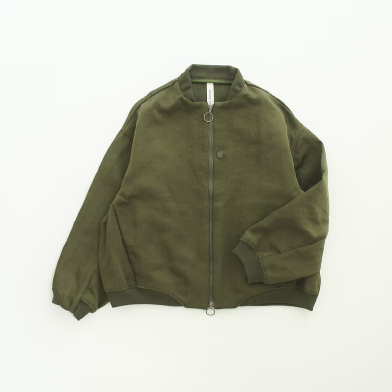 MOUN TEN.】bright twill zip blouson(サイズ110・125・