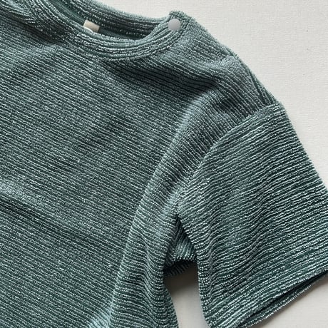 【MOUN TEN.】pile border big T(for baby)(サイズ65-80・80-95）