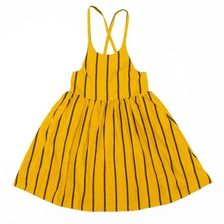 【KoQueLiKo】Miko jumper skirt（mustard×navy/サイズS、M、L、T)