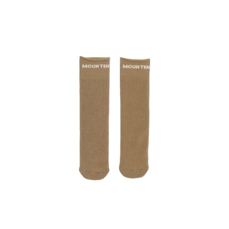 【MOUN TEN.】tube socks (organic cotton mix)