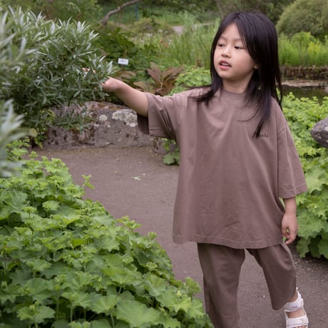 【Façade】 Bato(wide SS Tee) (Mole/サイズ2/3Y・3/4Y・4/6Y・6/8Y・8/10Y )