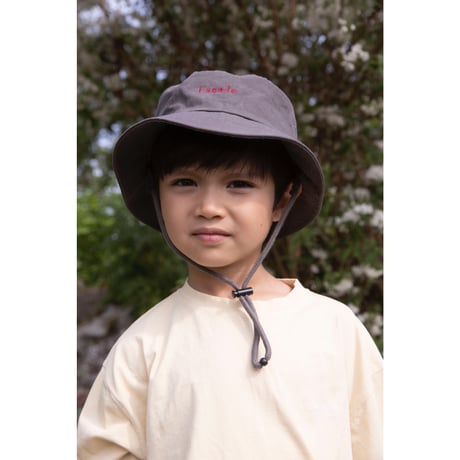 【Façade】 Refu camping hat（Asphalt /サイズSM・ML)