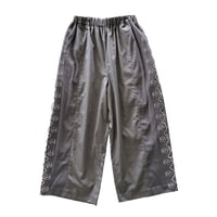 【UNIONINI】 teddybear lace long pants(サイズM）