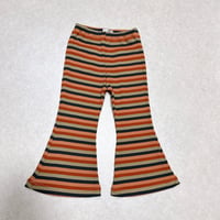 【＆pal】ボーダーリブパンツ（サイズ80～120）