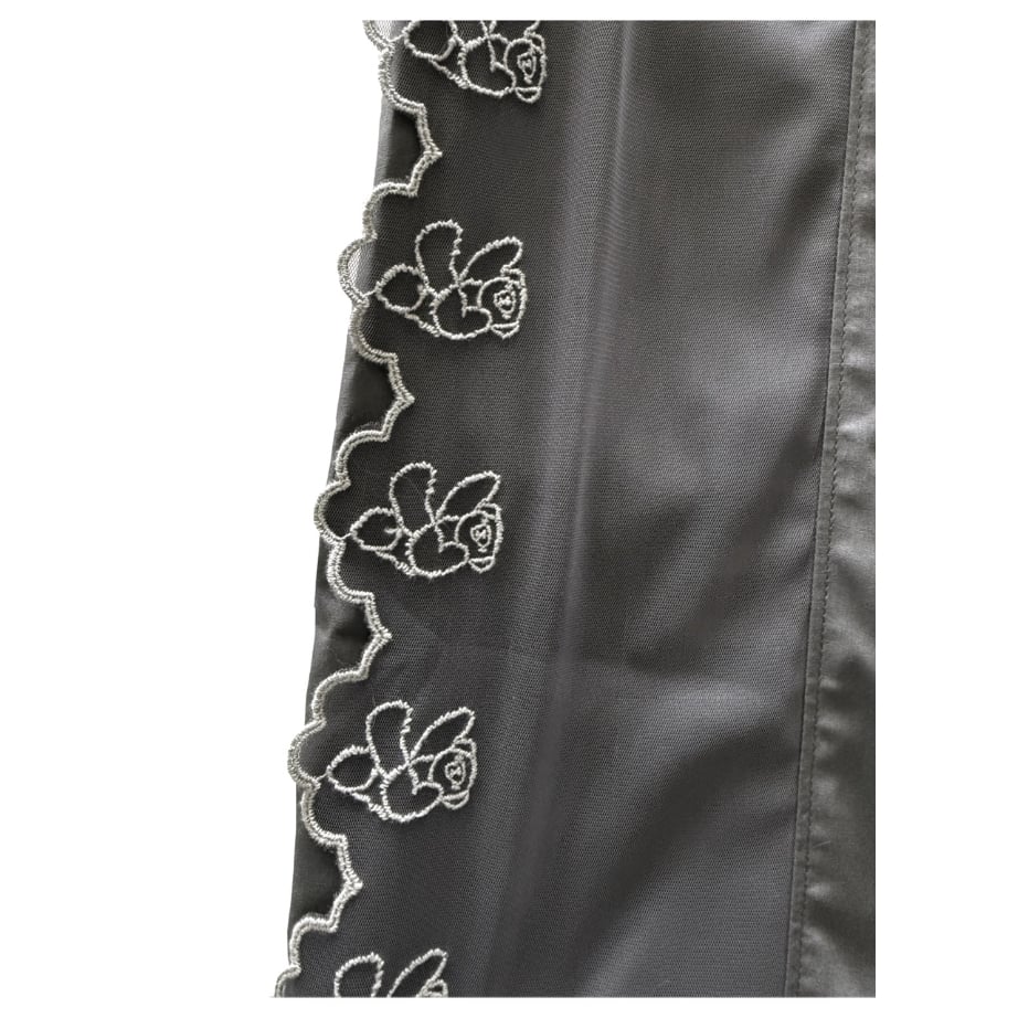 セール⚫︎UNIONINI⚫︎ テディベア刺繍のパンツ 10/12Y UNIONINI】 teddybear lace long pants(サイズM） | ichi