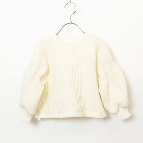 【mimi poupons】キルトスウェット（サイズS、M、L、XL、F）