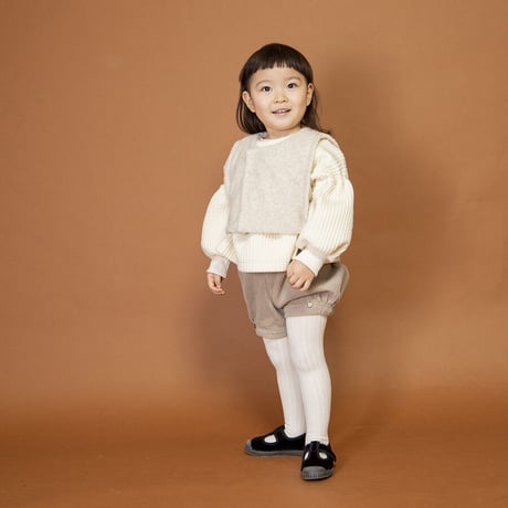 【mimi poupons】キルトスウェット（サイズS、M、L、XL、F）