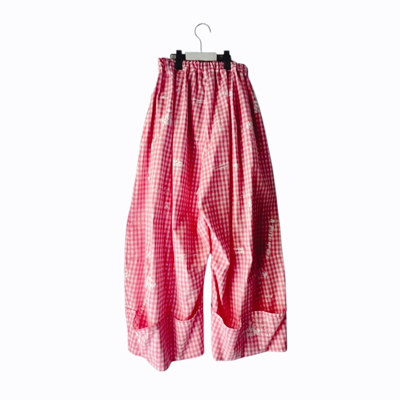 franky grow】HAND-DROWN Pt. WIDE MACKIN PANTS (
