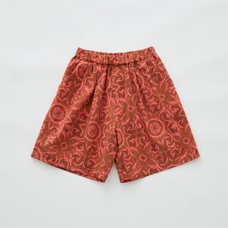 【eLfinFolk】  AZULEJOS Wide Shorts（サイズ110、125、140）